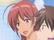 Busty hentai babe tittyfucks and rides cock 12/16