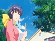 Busty hentai babe tittyfucks and rides cock 4/16