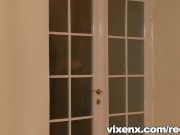 vixenx - Big natural tits babe blowjob 1/16