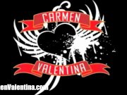 BJ Slut Carmen Valentina sucks 2 hard cocks 1/16