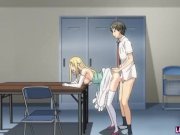 Blonde hentai girl gets fucked in classroom 7/16