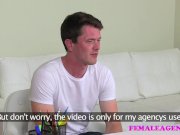 FemaleAgent - Busty blonde and her first stud 2/16