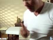 TrickySpa SEXY Latina Blowing Sly Masseur 1/16