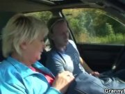 He picks up and fucks hitchhiking granny 5/16