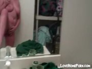 Busty teen takes a naked selfie 13/16