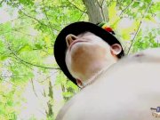 Vagabond old man fucks a teeny in the forest 16/16