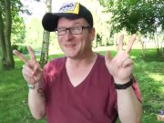 Vagabond old man fucks a teeny in the forest 2/16