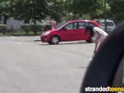 Strandedteens - Euro teen is a very bad girl  1/16