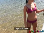 Girlfriends - Sexy lesbians filmed having sex 2/16