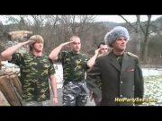 Military Chick gets soldiers cum 5/16