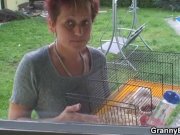 Hot looking guy bangs granny neighbour 2/16