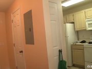 Topless Teen Jerks Off The Technician 3/16