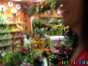 Girlfriends - use iphone in public bathroom 1/16