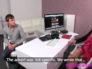 FemaleAgent - MILF catches stud wanking 1/16