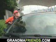 They pick up her from gas station and fuck in 4/16