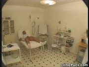 Naughty Female Doctor Examines A Cock 3/16