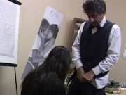 Old doctor fucks nostalgic girl to liven her 3/16