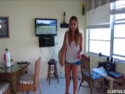 Naughty sex bomb home handjob 2/16