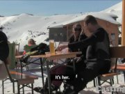 CASTING - Brunette babe takes cock 1/16