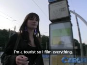 Czech - Beauty gives amazing blowjob 2/16