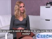 Czech - Blonde likes it rough in Casting 2/16