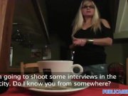 PublicAgent - Blonde waitress fucks customer 1/16