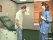 Redhead Nurse Jerking Treatment 1/16