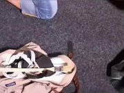 Two grandpas threesome with young blonde babe 5/16