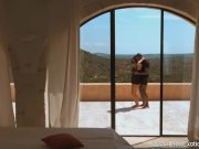 African Ebony Couple Explore Love 2/16