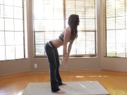 Nubile Films - Yoga turns to pussy & ass play 1/16