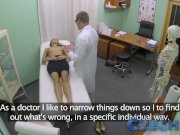 Czech - Doctor makes sexy patient squirt 6/16