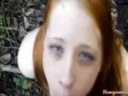 Fucking The Hairy Beast in The Forest 8/16