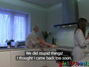 Girlfriends Hot blonde eats brunettes pussy 3/16