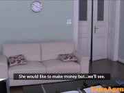 FakeAgent Cute petite brunette takes anal 5/16