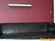 FakeAgent First time facial for cute brunette 1/16