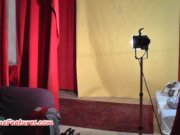 Hardcore backstage foursome with two amateur  5/16