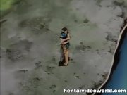 Anime blonde merciless fuck at desert island 11/16