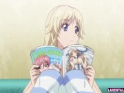 Blonde hentai schoolgirl gets pumped