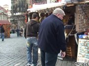 Granny tourist is picked up and fucked 1/16