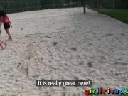 Girlfriends Hot babes lick pussy in the park 4/16