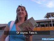 PublicAgent Blonde public sex with stranger 3/16