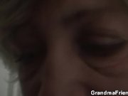 Hot 3some with granny and boys teen thiefs 8/16