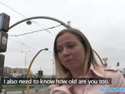 PublicAgent Bibi fucks a stranger outside 3/16