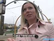 PublicAgent Bibi fucks a stranger outside 6/16