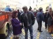 70 years old bitch rides stranger's cock 3/16