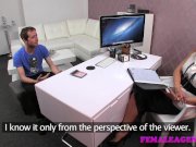 FemaleAgent MILF left unsatisfied with castin 3/16