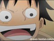 One Piece Hentai - Luffy heats up Nami 10/16