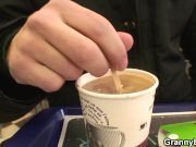 Huge titted granny and boy 3/16