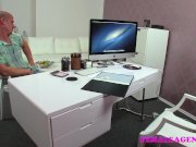 FemaleAgent Big casting cumshot for hot agent 3/16
