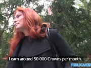 PublicAgent Redhead fucked in the boiler room 4/16